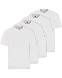 Hajo - T-Shirt, 4er Pack - Basic, Kurzarm - Lyst