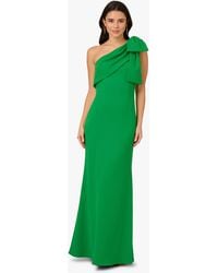 Adrianna Papell - Abendkleid Stretch Crepe Long Dress Abend, Formell, Anlass, Hochzeit, Party - Lyst