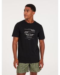 Protest - Kurzarmshirt PRTRIMBLE t-shirt True Black - Lyst