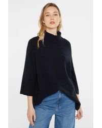 SENSES.THE LABEL - Rollkragenpullover aus Feinstrick - Lyst