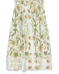 Vero Moda - Maxirock VMJOSIE 7/8 SKIRT WVN GA - Lyst