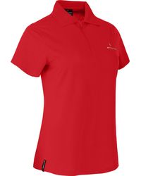 Bergson - T- SHONA Polo-Shirt, Reißverschluss, schnelltrocknend, Pique, Normalgröß - Lyst