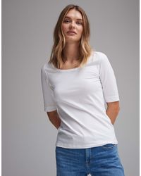 Opus - T- Shirt Sanika Tailliert - Lyst