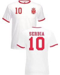 Youth Designz - Serbien T-Shirt im Fußball Trikot Look mit trendigem Print - Lyst