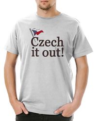 Urban Backwoods - Print- Czech It Out T-Shirt Tschechoslowakei Tschechisch Holiday Check - Lyst
