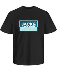 Jack & Jones - T-Shirt JCOLOGAN SUMMER PRINT TEE CREW NECK FST - Lyst