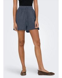 ONLY - Shorts Onltizana String Cotton Shorts Wvn Baumwolle, Loose Fit - Lyst
