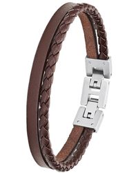 S.oliver Lederarmband »Hauptkollektion, 2026150« - Mehrfarbig