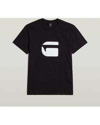 G-Star RAW - Shirt Burger logo r t - Lyst