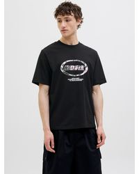 Jack & Jones - T-Shirt JCOLIDO AOP FRONT PRINT TEE SS CREW NECK mit Frontprint - Lyst