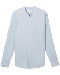 Tom Tailor - Langarmhemd slubyarn shirt - Lyst