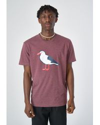 CLEPTOMANICX - T-Shirt OG Gull mit modischem Frontprint - Lyst