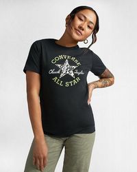 Converse - T-Shirt CHUCK PATCH INFILL TEE - Lyst