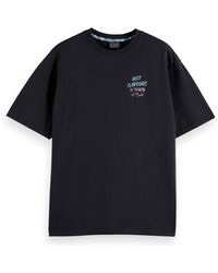 Scotch & Soda - T-Shirt Baumwolle (Packung, 1er Pack) - Lyst