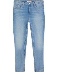Calvin Klein - Calvin Klein -fit- HIGH RISE SKINNY PLUS Jeans wird in Weiten angeboten - Lyst