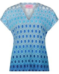 Betty Barclay - T- Shirt Kurz 1/2 Arm, Blue/White - Lyst