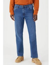 kaart Telemacos hoogtepunt Wrangler Nu 21% Korting: Slim Fit Jeans Texas Slim in het Blauw voor heren  | Lyst NL