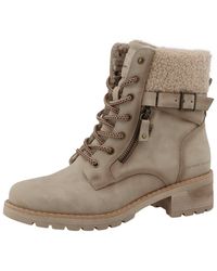 Tom Tailor - Winterstiefelette Stiefelette, Winterboots Mit Blockabsatz - Lyst