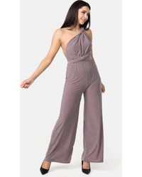 Worldclassca - Backless Overall mit Gürtel Ärmellos Sommer Neu Casual - Lyst