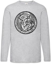 Urban Backwoods - Langarmshirt Cthulhu Patch Langarm T-Shirt Horror Arkham H. P. Lovecraft Miskatonic - Lyst
