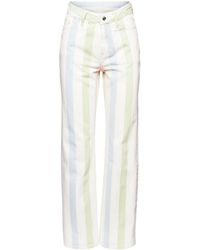 Esprit - Bequeme Retro-Jeans mit gerader Passform und hohem Bund - Lyst