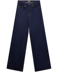 Esprit - Weite Retro-Jeans mit hohem Bund und weitem Bein - Lyst