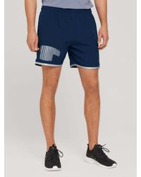 Tom Tailor - Funktionsshorts Funktions Shorts mit Logo Print - Lyst
