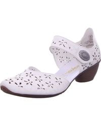 Rieker - Spangenpumps Echtes Leder - Lyst