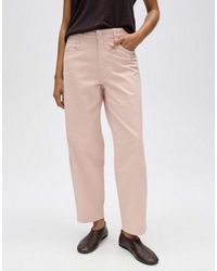 Opus - Relax-Fit-Jeans Barrel Jeans Aus Baumwollmix Mid Rise Weicher Griff, 5-Pocket-Design, Verdeckter Zip-Fly - Lyst