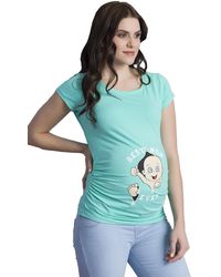 M.M.C. - .M.C. Umstandsshirt Best Mom Ever mit Motiv - Lyst