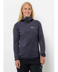 Jack Wolfskin - Fleecejacke KOLBENBERG HOODED FZ W - Lyst