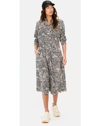 Camel Active - Blusenkleid mit Allover-Print (1-tlg) - Lyst