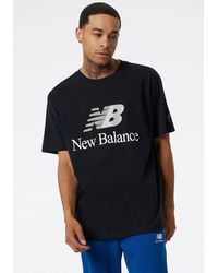 T-shirt uomo New Balance colore azzurro | Effe Bi Sport