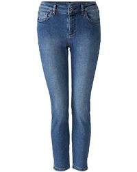 Ouí - Jeans LOULUH Skinny fit, cropped Schlitze - Lyst