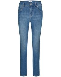 ANGELS - 5-Pocket-Jeans hell-blau skinny fit (1-tlg) - Lyst