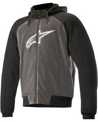 Alpinestars - Motorradjacke Chrome Sport Motorrad Hoodie Wasserdicht protektoren - Lyst