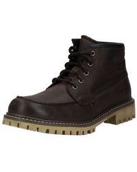 Bugatti - Stiefelette Leder Schnürstiefelette - Lyst