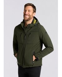 Killtec - Softshelljacke Kow 79 Mn Sftshll Jckt Mit Verstell- Und Abnehmbarer Kapuze, Atmungsaktiv, Wasserabweisend - Lyst