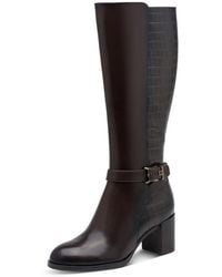Tamaris - Stiefel Blockabsatz, Langschaftstiefel - Lyst