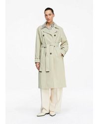 Comma, - Trenchcoat Outdoor-Mantel Klassischer Trenchcoat Mit Bindegürtel - Lyst
