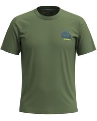 Smartwool - Kurzarmshirt M Forest Finds Graphic Short Sleeve Tee - Lyst