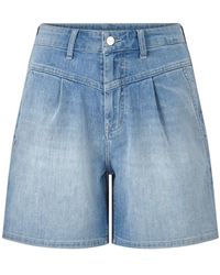 Rich & Royal - Regular-fit-Jeans blue denim shorts organic - Lyst