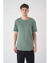 CLEPTOMANICX - T-Shirt Ligull Summer mit toller Stickerei auf der Brust - Lyst