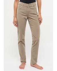 ANGELS - Straight- Jeans Cici in Coloured Cord - Lyst