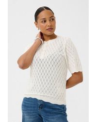 Kaffe - Strickpullover Strickpullover Kabirta - Lyst