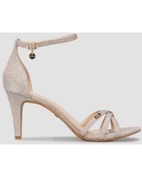 S.oliver - Pumps Sandale Kunstleder-Sandaletten Mit Dornschließe - Lyst