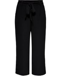 ONLY - Palazzohose ONLNOVA LIFE VIS CROP PALAZZO PANT SOLID - Lyst