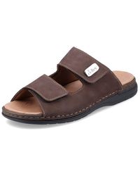 Rieker - Pantolette Klettschuh, Sandale, Sommerschuh Mit Praktischem Klettverschluss - Lyst