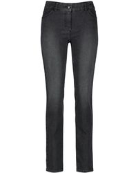 Gerry Weber - 5-Pocket-Jeans Romy Straight Fit (92307-67940) Organic Cotton von - Lyst