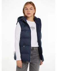 Tommy Hilfiger - Weste Recycled Down Steppweste - Lyst